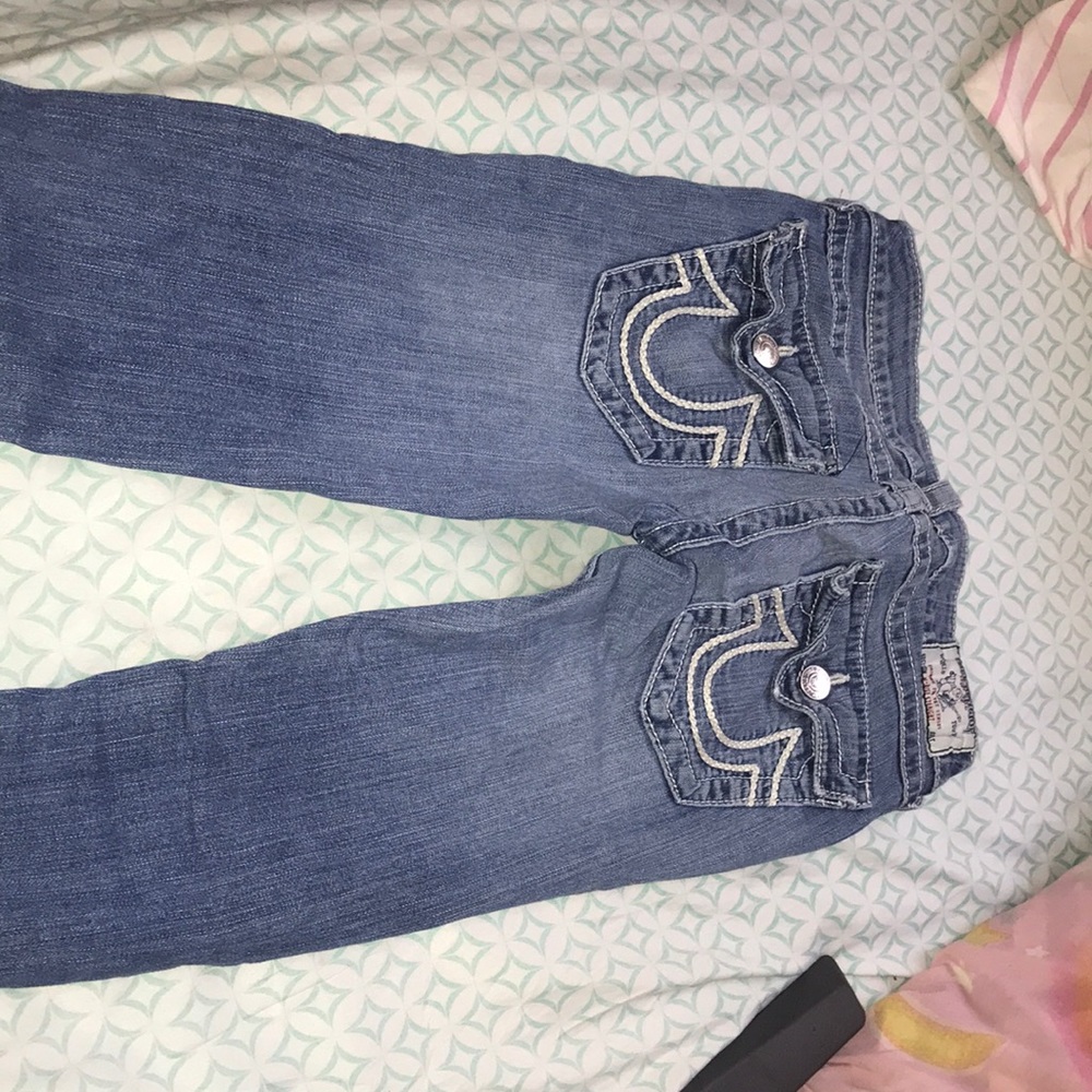 Light blue jeans